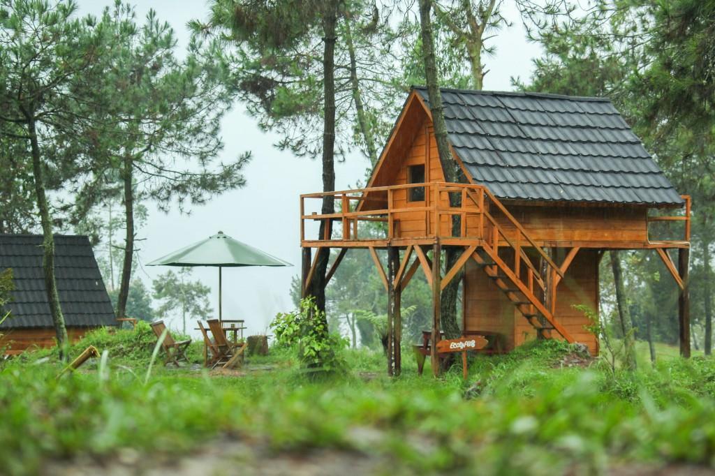 فندق Cileuleuyفي  Papandayan Camping Ground المظهر الخارجي الصورة