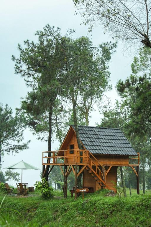 فندق Cileuleuyفي  Papandayan Camping Ground المظهر الخارجي الصورة